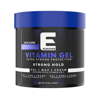 Elegance Elegance Vitamin B-5 Hair Gel Strong Hold
