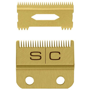 StyleCraft StyleCraft Fixed Fade & Moving Slim Deep Tooth Clipper Gold Blade SC521G