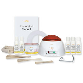 GiGi GiGi Mini Pro Starter Wax Kit with Warmer & Creme Wax         0140