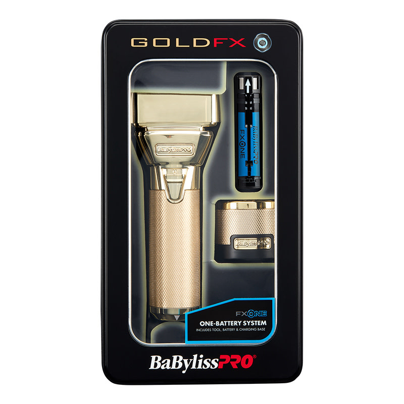 BaByliss PRO Gold FX Clipper, Trimmer, Foil Shaver & Massager Combo -  Barber Salon Supply