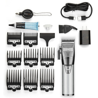 BabylissPRO Babyliss FX+ Adjustable Blade Cordless N1 Motor Clipper with Guides