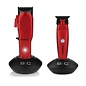 StyleCraft StyleCraft Rebel Adjustable Blade Cordless Clipper & Trimmer Red SC203R