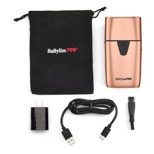 BabylissPRO BabylissPRO UVFoil Double Foil Cordless Shaver Rose Gold