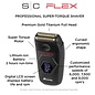StyleCraft StyleCraft Flex Super Torque Double Foil Cordless Shaver with Digital Display