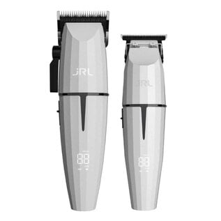 JRL Professional JRL Ghost Collection Adjustable Blade Clipper & Trimmer White