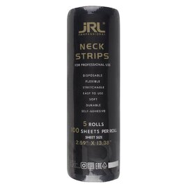 JRL Professional JRL Neck Strips 5 Rolls Black - JRL-LP23015