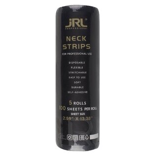 JRL Professional JRL Neck Strips 5 Rolls Black - JRL-LP23015