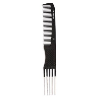 Champion Champion 8" Dual Purpose Lift & Pick Carbon Heat Resistant Comb  CC10