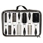 ScalpMaster ScalpMaster The White Tux Collection Ceramic Brush Set with Bag 7pcs