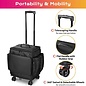 Byootique Byootique Barber & Beauty Soft Case with Wheels Black
