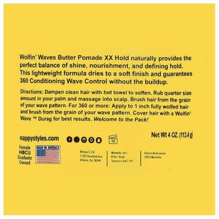 Nappy Styles Nappy Styles Wolfin Waves Butter Pomade 4oz