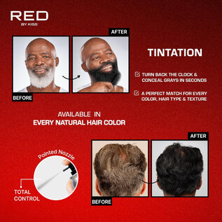 Kiss Kiss Colors Tintation Temporary Root Touch-Up Hair Color Spray with Olive Oil 11.5oz Darkest Brown TCS42