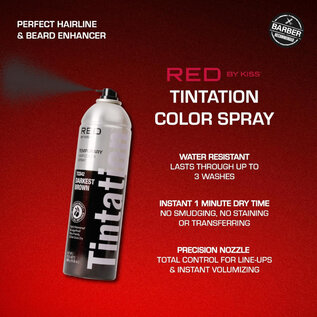 Kiss Kiss Colors Tintation Temporary Root Touch-Up Hair Color Spray with Olive Oil 11.5oz Darkest Brown TCS42