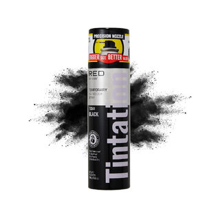 Kiss Kiss Colors Tintation Temporary Root Touch-Up Hair Color Spray with Olive Oil 11.5oz Black TCS41