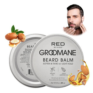 Kiss Red by Kiss Groomane Beard Balm Sandalwood 3oz GR22