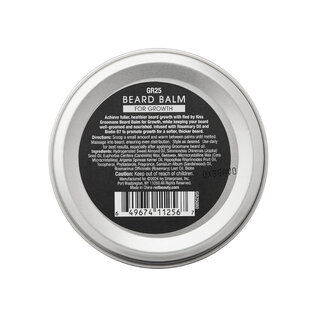Kiss Red by Kiss Groomane Beard Balm Sandalwood Rosemary Oil Biotin B7 3oz  GR25