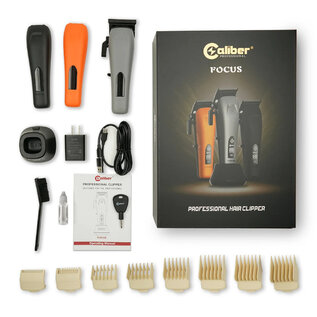 Caliber Caliber Focus Brushless Motor Clipper, 3 Color Lid 118