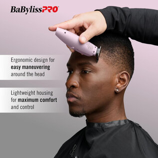 BabylissPRO BaBylissPRO LithiumFX+ Trimmer & Double-Foil Shaver Pink FX73FSTPKMP