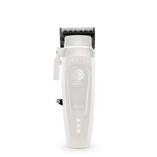StyleCraft StyleCraft Saber 2 Adjustable Blade Cordless Metal Clipper White SC619W