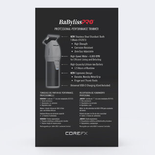 BabylissPRO BabylissPro COREFX Trimmer FX76