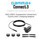 Gamma+ Gamma+ Connect 3 Barberhood Charging System, 2 Expansion Cords, Adapter GP314B