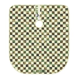 Illuzien Illuzien Cape Cream Check Elastic