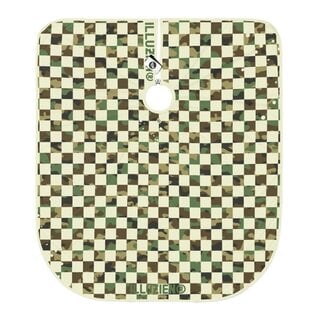 Illuzien Illuzien Cape Cream Check Elastic