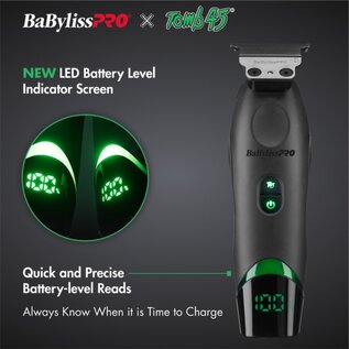 BabylissPRO BaBylissPRO® x Tomb45® Wireless-Charging Clipper & Trimmer Set - FXT45PPK