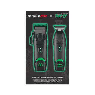 BabylissPRO BaBylissPRO® x Tomb45® Wireless-Charging Clipper & Trimmer Set - FXT45PPK