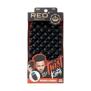 Kiss Kiss Red Premium x Bow Wow Twist King Luxury Twist Styling Tool Brush
