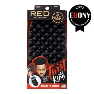 Kiss Kiss Red Premium x Bow Wow Twist King Luxury Twist Styling Tool Brush