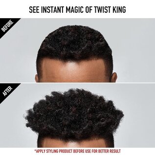 Kiss Kiss Red Premium x Bow Wow Twist King Luxury Twist Styling Tool Brush