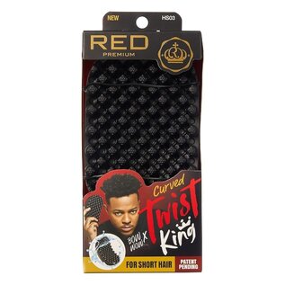 Kiss Kiss Red Premium x Bow Wow Twist King Luxury Twist Styling Tool Brush