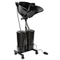 Beauty Kit Solutions Portable Shampoo Bowl with Drain Hose 2 Buckets Adjustable Height Salon Sink
