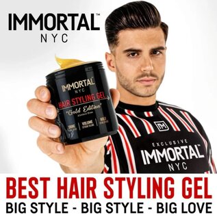 Immortal NYC Immortal NYC Gold Edition Hair Styling Gel 16.9oz - NYC159