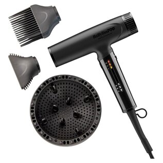 BabylissPRO BabylissPRO Nano Titanium Matt Black Light Ionic High-Speed Dryer - BNTC9200MB