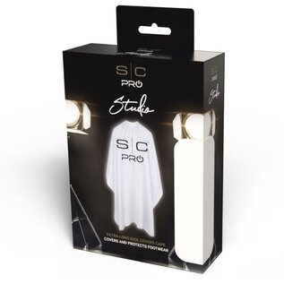 StyleCraft StyleCraft Professional Extra-Long Kick Covers Cape with Black Logo - SC340W
