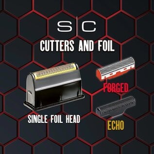 StyleCraft StyleCraft Replacement Gold Titanium Single Foil with Echo & Forged Cutters for UNO 2.0 - SC549B