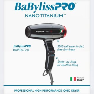 BabylissPRO BaBylissPRO® High Speed Rapido 2.0 Dryer - BRAP2