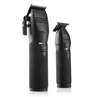 BabylissPRO BaBylissPRO® BlackFX+ All-Metal Clipper & Trimmer Prepack - FXCTMBPK