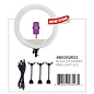 Black Ice Black Ice Barber 22 Inch Ring Light with Stand - BIC012R22