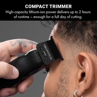 BabylissPRO BaBylissPRO Limited Edition Lo-Pro FX Compact Cordless Trimmer & Foil Shaver Value Set - Black- FX72FSPKMB