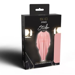 StyleCraft StyleCraft Professional Extra-Long Kick Covers Cape with Pink Logo - SC340P