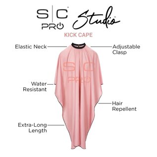 StyleCraft StyleCraft Professional Extra-Long Kick Covers Cape with Pink Logo - SC340P