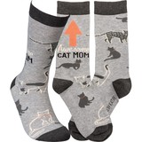  Awesome Cat Mom Socks