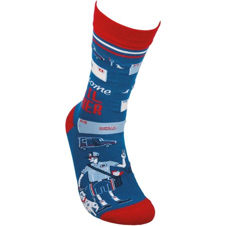 Awesome Mail Carrier Socks