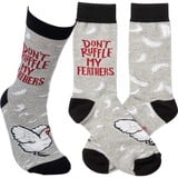  Don't Ruffle My Feathers Socks