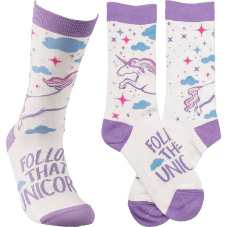 Follow That Unicorn Socks