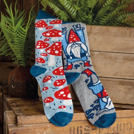 Gnomes & Mushrooms Socks