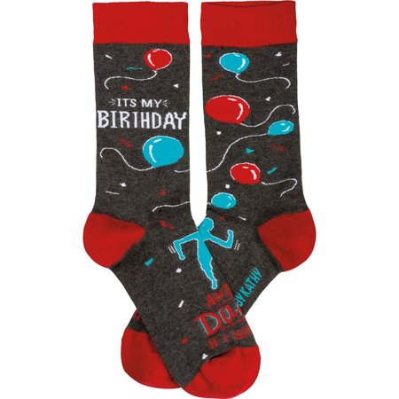 It's My Birthday & I'll Dance If I Want To Socks